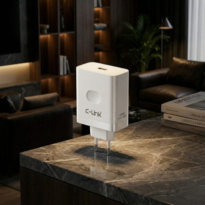 C-Link 120W Rapid Charger – Supports Warp, VOOC &amp; Turbo Charge