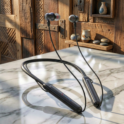 ROYALX RBT-955 Wireless Neckband – With 5 Fun Voice Changers